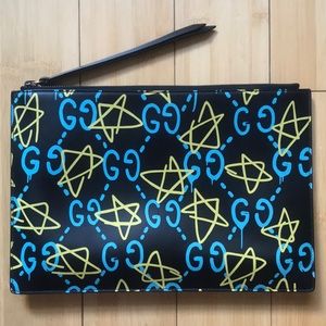 Gucci leather pouch
